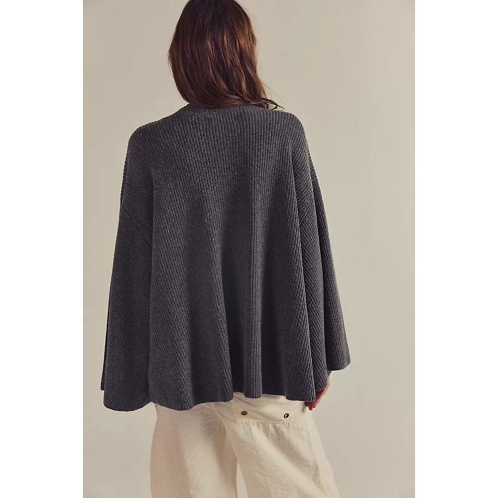 Free People Vanilla Cape Cardi NWT Size Small Cardigan - Picture 3 of 5